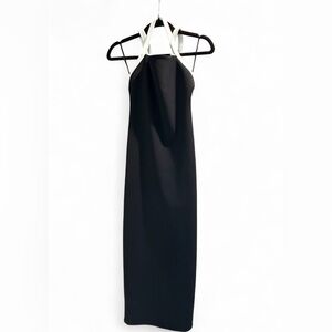 NWT Zara Black Halter Slip Dress